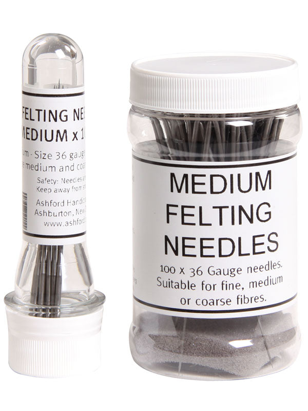 Ashford Felting Needles 10 Pack & 100 Packs