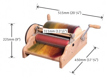 Wide Drum Carder ~ Ashford ~ Sarah Elizabeth Fibre Works